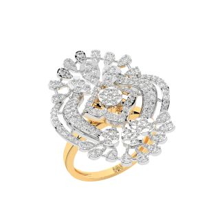 Diantha Round Diamond Engagement Ring